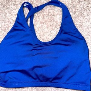 Shein Blue Workout Top